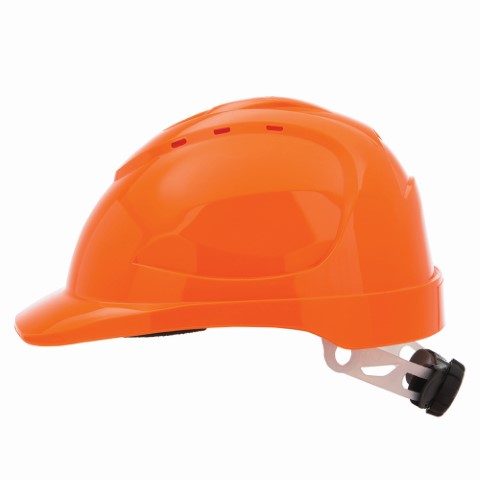 PROCHOICE V9 HARD HAT TYPE 2 VENT RATCHET HARN - FL ORANGE 